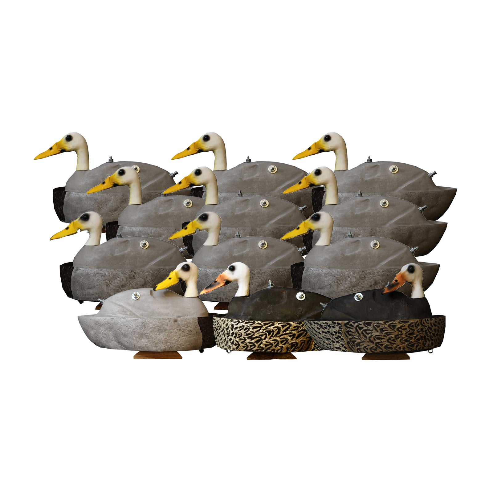 Full Dozen UDS Mallard Boland Decoys